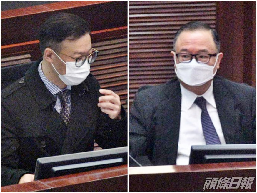 廖長江(右)及張國鈞當選正、副主席。