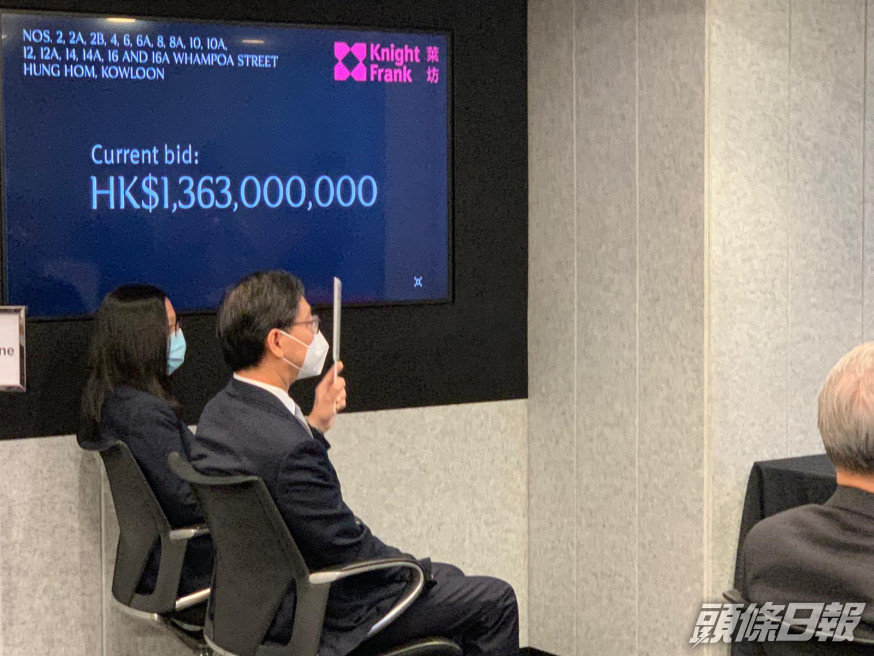 恒基底價26.695億統一黃埔兩地盤業權