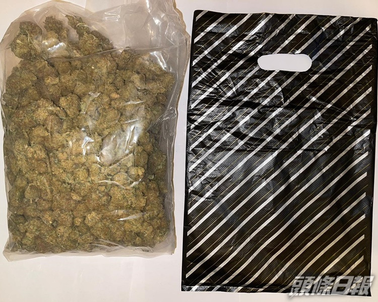 警旺角掃毒拘兩男檢150萬大麻花海洛英 頭條日報