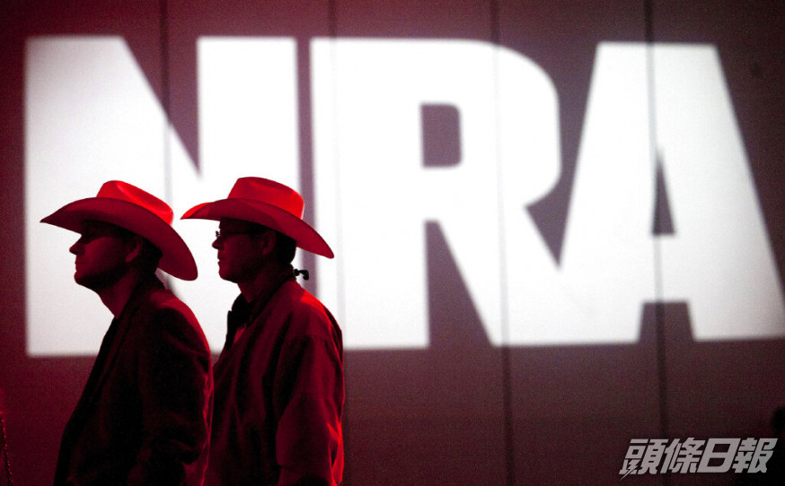 美國全國步槍協會(NRA)申請破產 。AP資料圖片