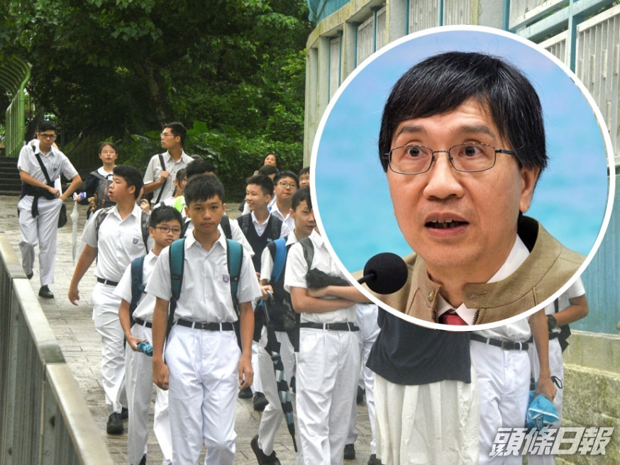 袁國勇認為無需停課。資料圖片