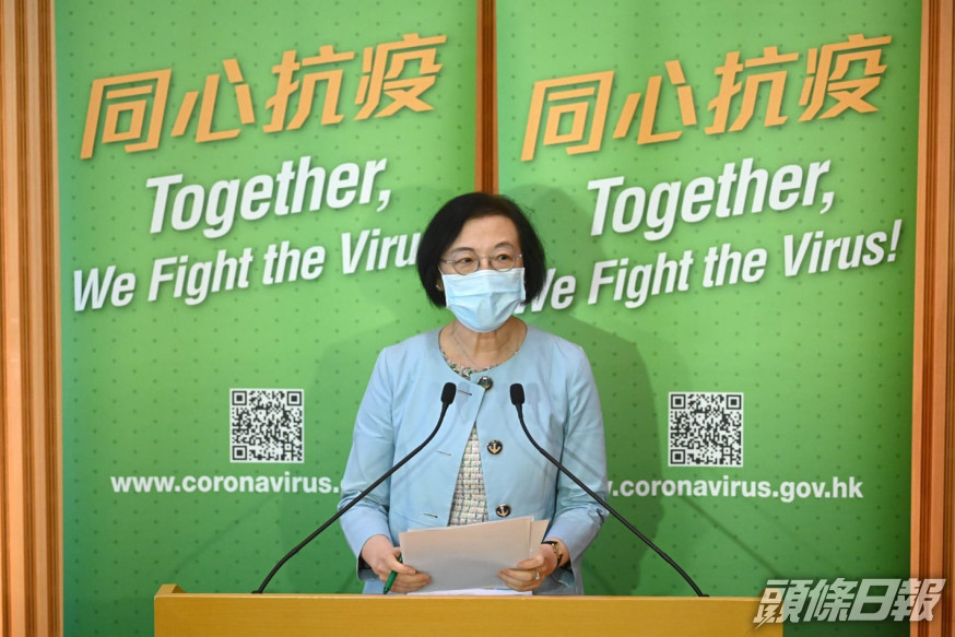 陳肇始指如果市民合作,強制檢測就毋須配合禁足令。