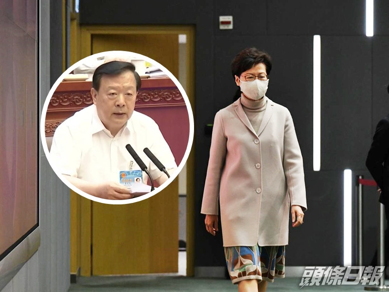 國務院港澳辦主任夏寶龍(小圖)昨日為「愛國者治港」原則定調。