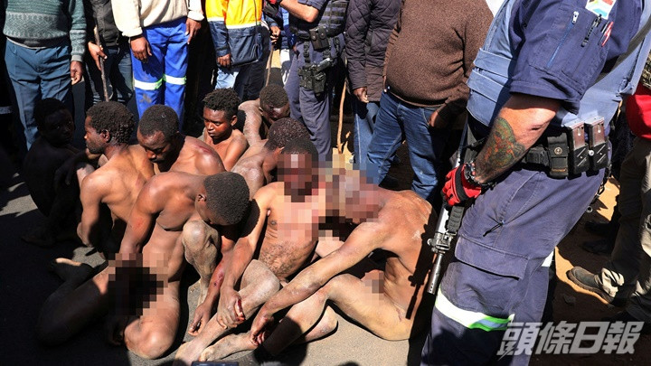 南非女模特遭非法礦工性侵案引發民憤，有非法礦工遭「私了」。路透社圖片