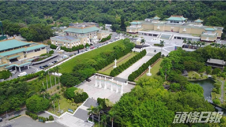 台北故宮否認計畫挑選文物送到美日保護，強調「絕無此事」。網上圖片