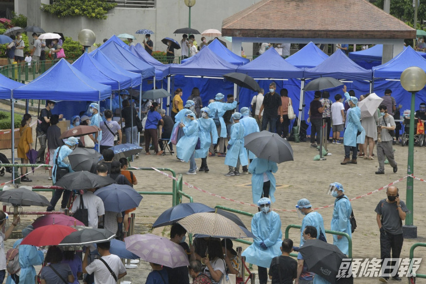 居民進行檢測。