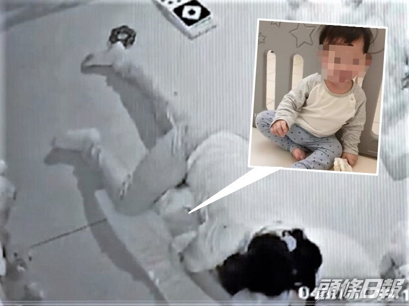 男嬰被保母壓著19分鐘,終窒息死亡。網圖