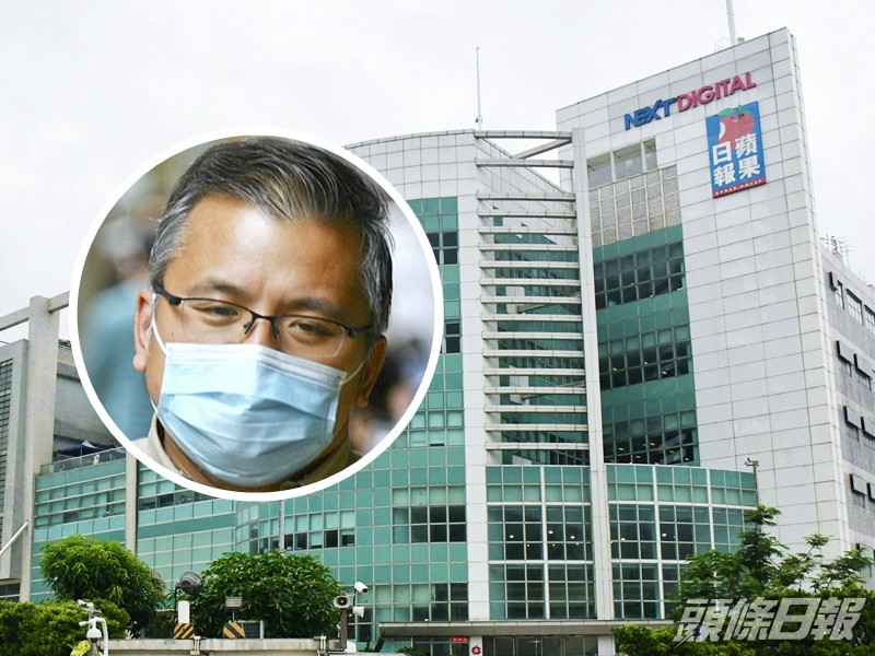 記協主席陳朗昇(小圖)冀助失業記者領薪。資料圖片