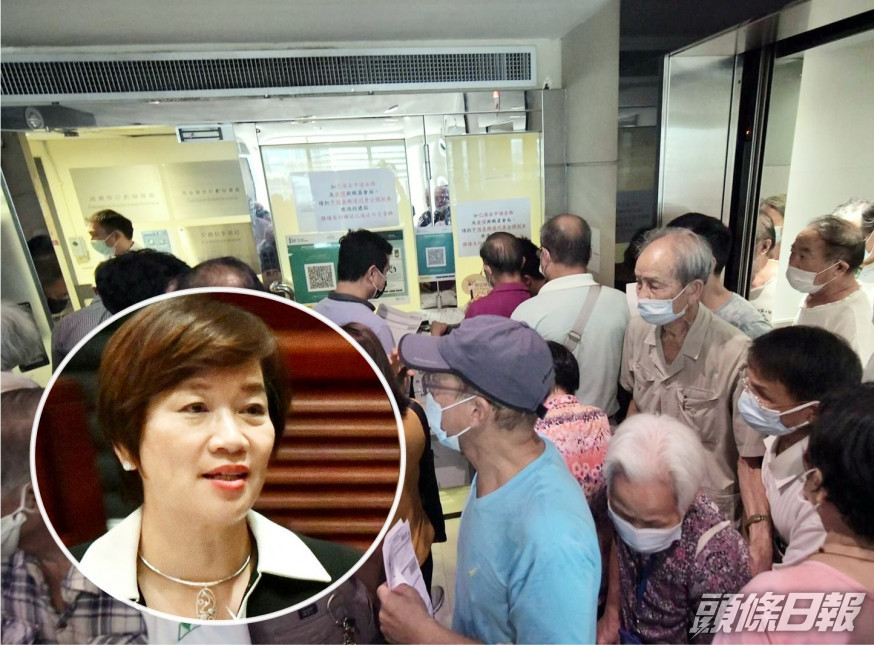 梁美芬呼籲政府進一步延長補交期限,疏導人流。
