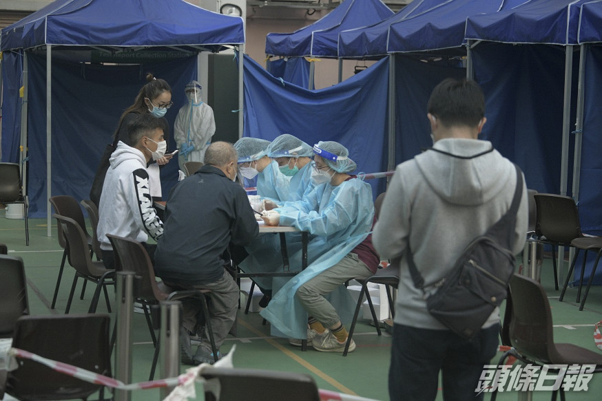 油麻地社區中心有市民檢測後初步確診。資料圖片