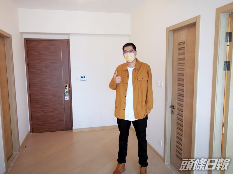 李先生沒有想過會得獎,感到心情興奮。影片截圖