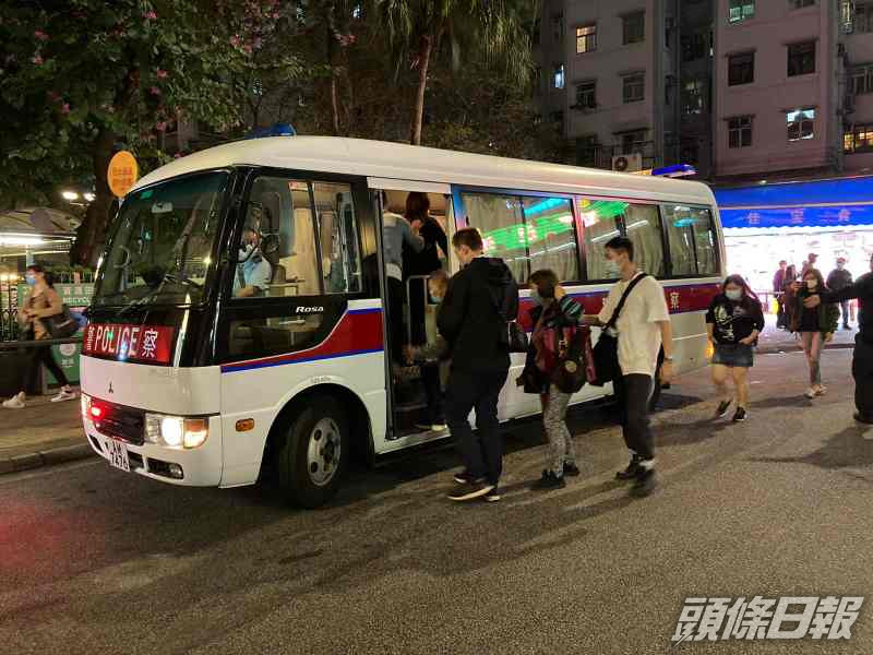 行動中拘捕9人。圖:警方提供