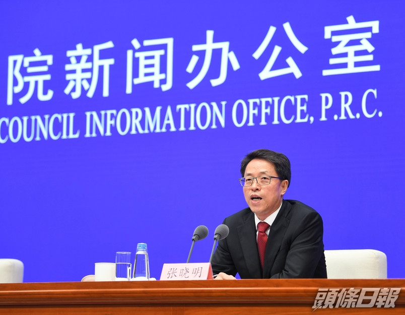 港澳辦副主任張曉明。新華社