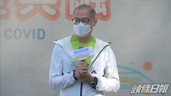 盧寵茂透露港大有份參與研發的新冠噴鼻式疫苗已進入第二階段測試。資料圖片