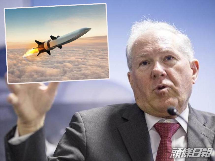 美國空軍部長肯德爾表示美中正進行高超音速軍備競賽。路透社資料圖片