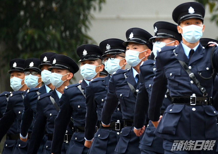警察學院一名40歲男警員初步確診。資料圖片