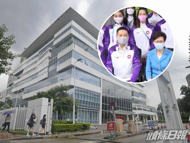 林鄭月娥與運動員會晤後,表示會與體院檢討。資料圖片
