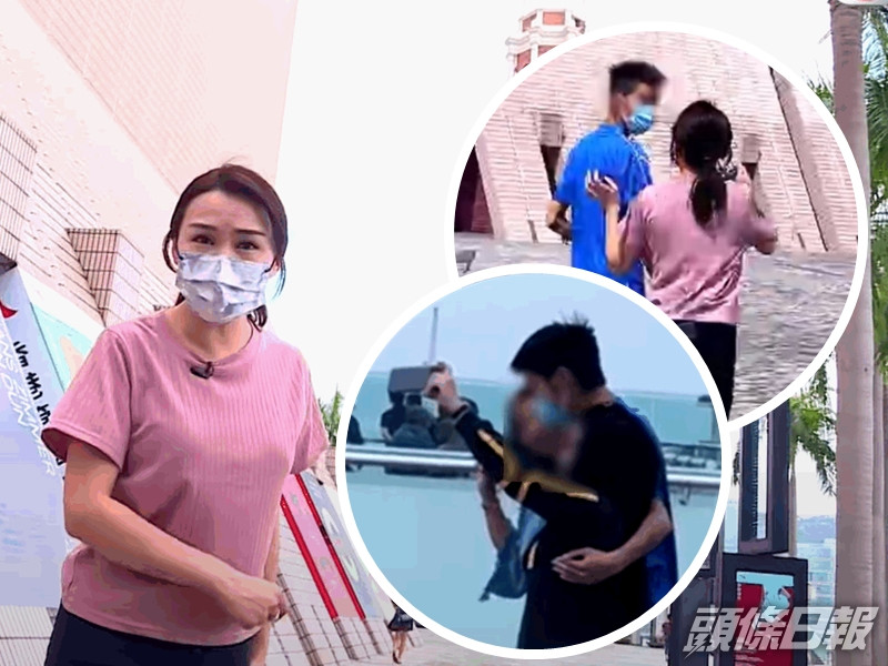 近日有人向《東張西望》報料,指尖沙嘴鐘樓一帶驚現「鹹豬手」。節目截圖
