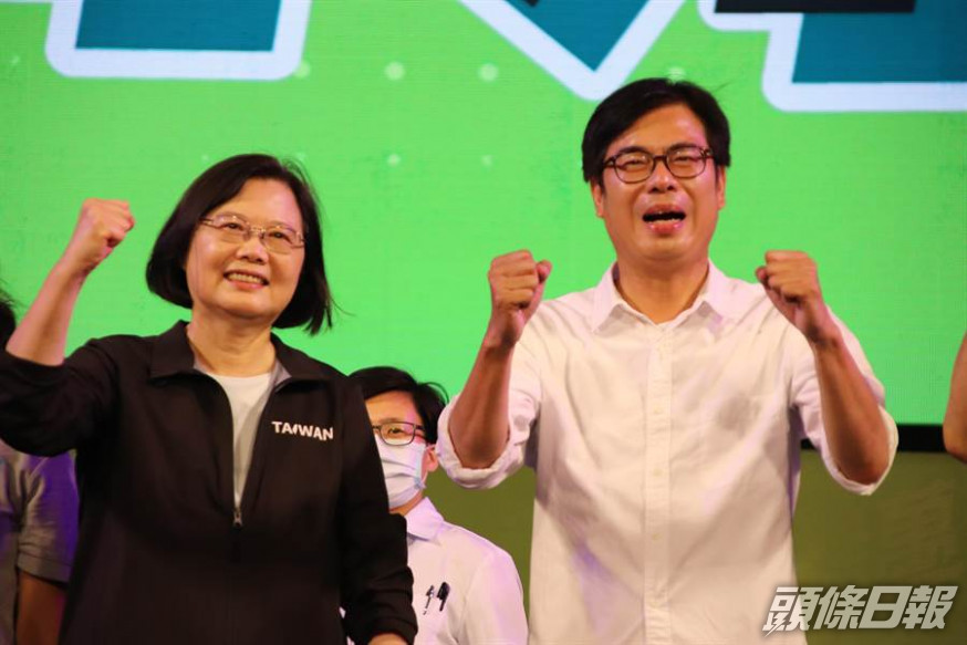 民進黨陳其邁選情領先。網上圖片