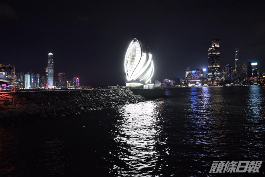 經特別設計的中環灣仔繞道隧道排氣管。