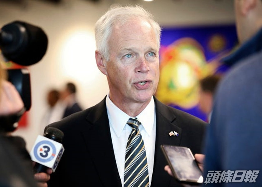 共和黨參議員約翰遜(Ron Johnson)被YouTube禁制七天。網圖