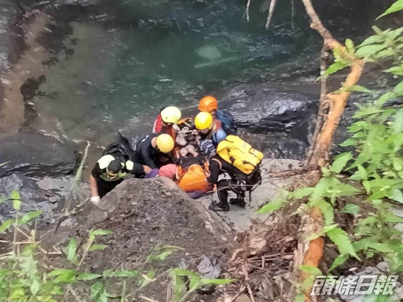 祈男失蹤7天後終獲救。中時