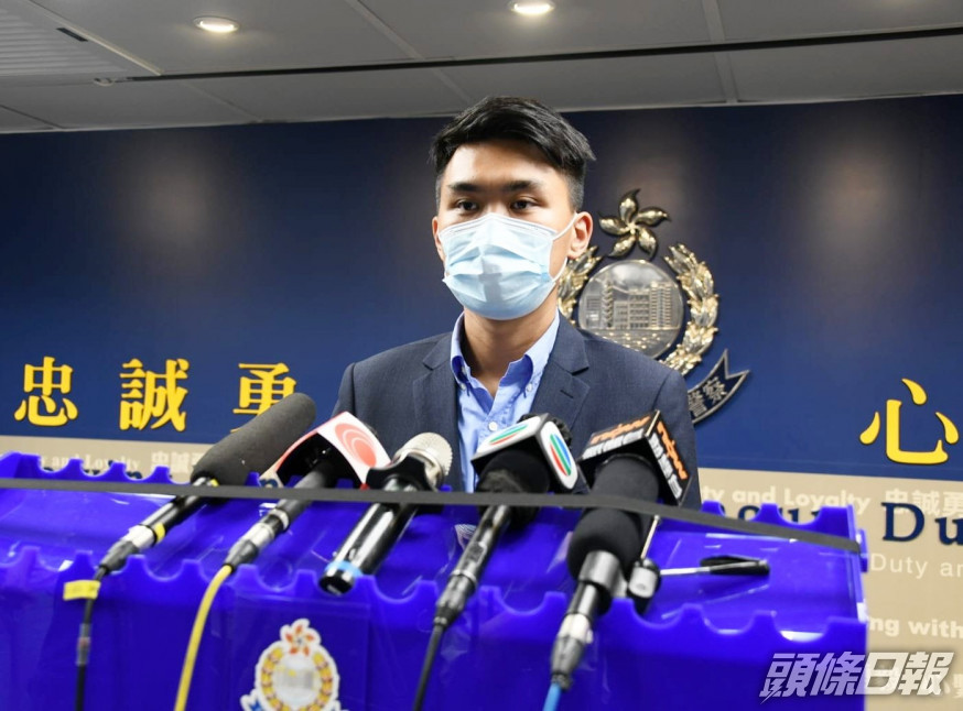 梁冠灝指,相信被捕人為爆竊集團的骨幹成員。