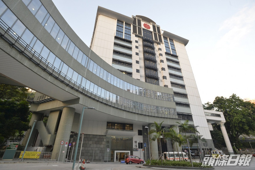 明愛醫院護士確診。資料圖片