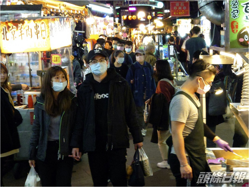 台灣新增2宗本地確診病例。AP