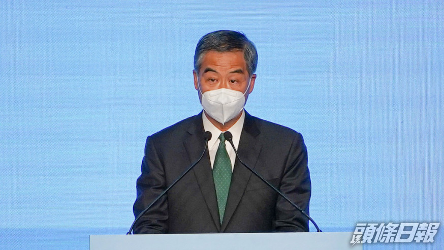 全國政協副主席梁振英。資料圖片