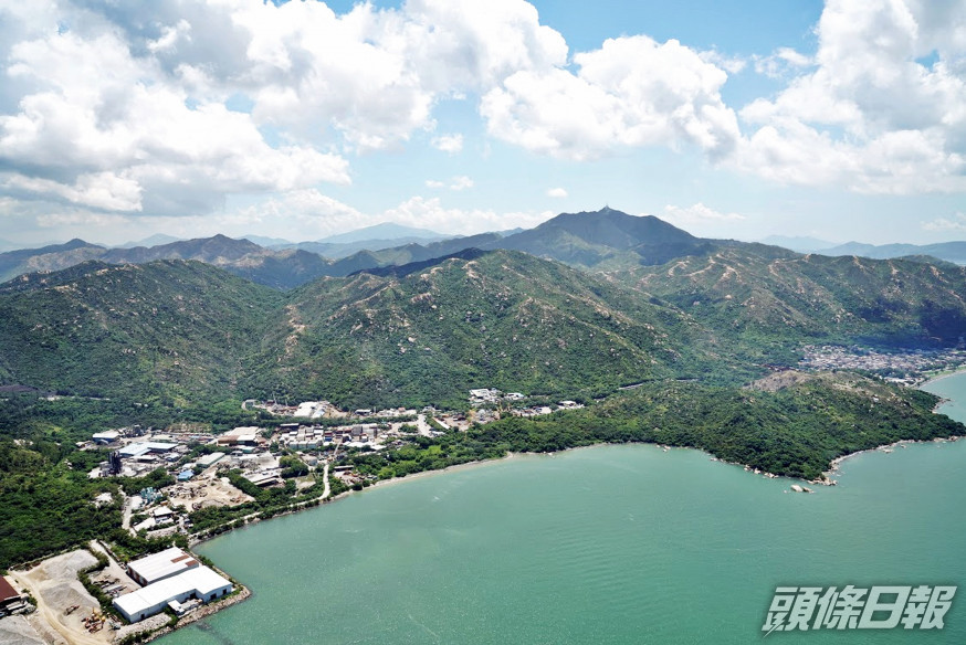 政府計劃在屯門龍鼓灘填海約220至250公頃,作工業用途。資料圖片