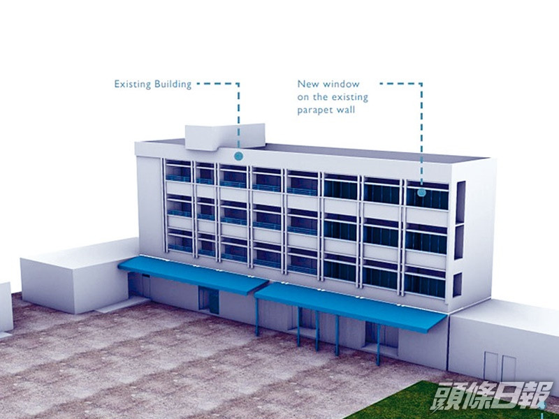 擬改建過渡性房屋的鶴園街路政署工地及訓練中心。