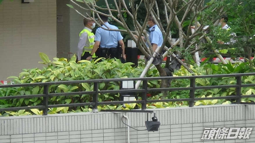 警員到場調查。