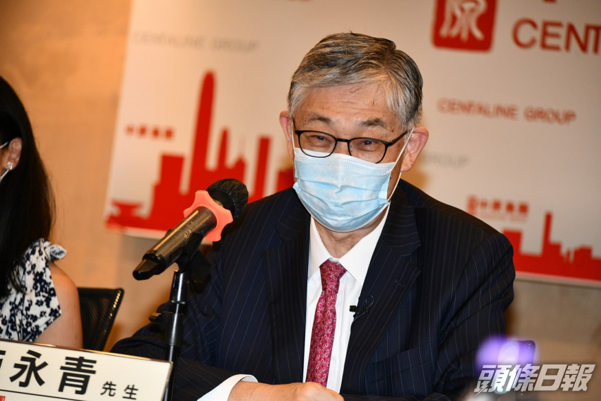 施永青認為中央向地產商施壓的說法言過其實。資料圖片