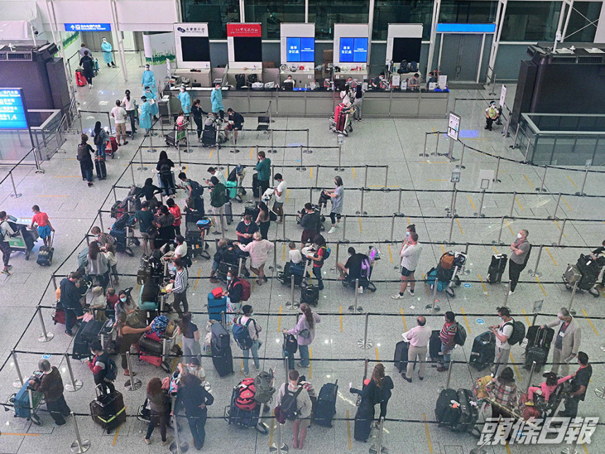 本港新增6宗輸入個案,5宗涉變種病毒。資料圖片