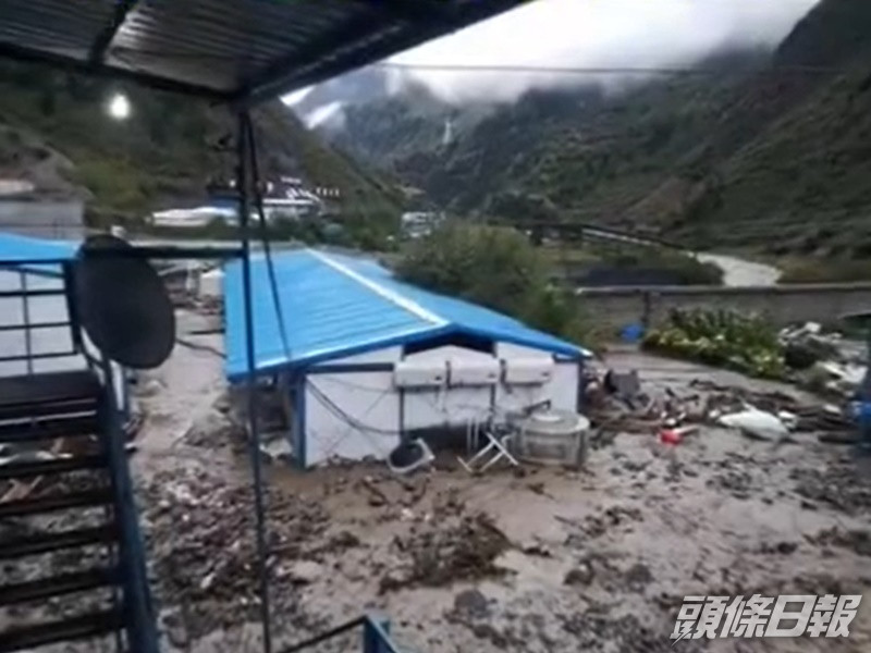 喇叭河鎮一地盤有10多人失蹤。網圖