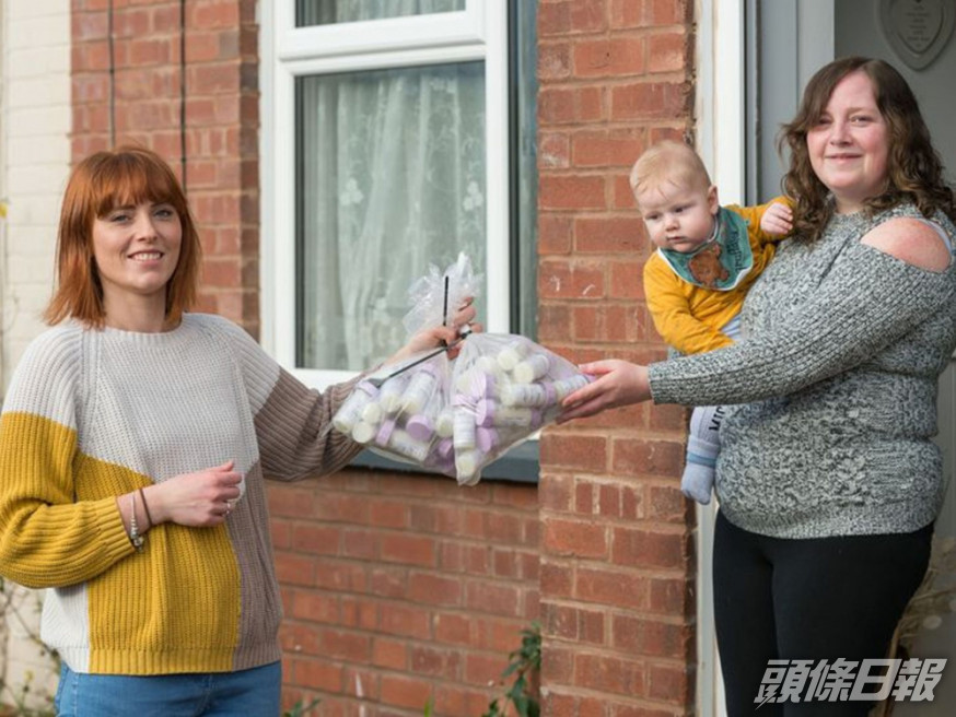 英國29歲4孩母親捐190公升母乳,助無法親餵媽媽度過餵奶難關。