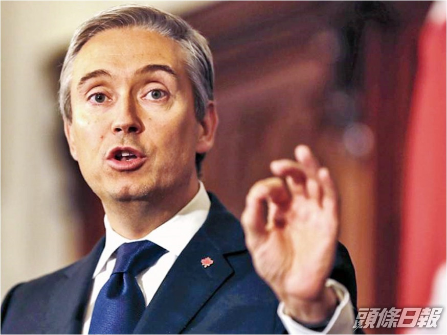 加拿大外長商鵬飛表示將繼續向中國施加壓力,敦促中國改善其人權紀錄。AP資料圖片