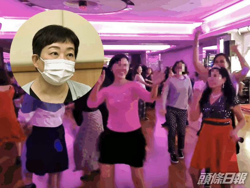 歌舞群組多59人確診。網上截圖