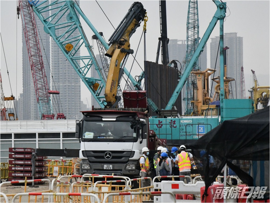 啟德地盤接連發生奪命工業意外。資料圖片