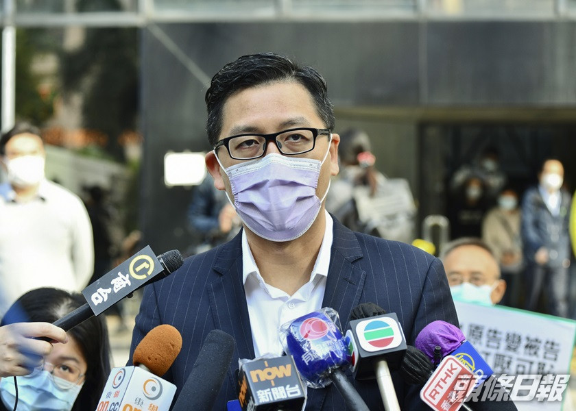 林卓廷質疑沒有新聞廣播經驗的李百全空降港台,是要執行「政治任務」。資料圖片