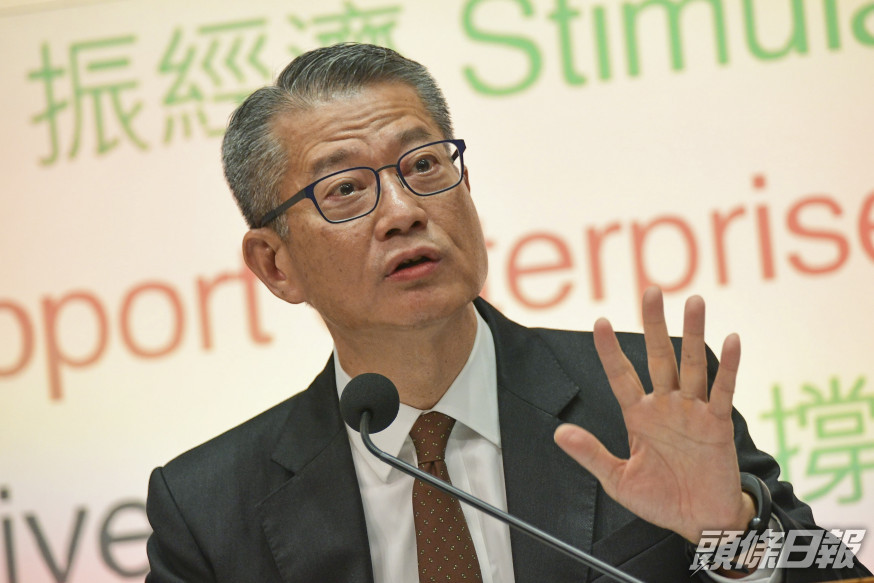 陳茂波指發債的決定不能輕率。資料圖片