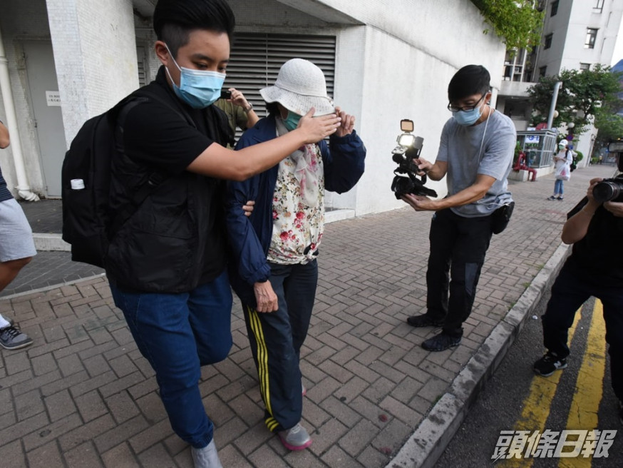 警方於油麻地拘捕懷疑偷貓女子。