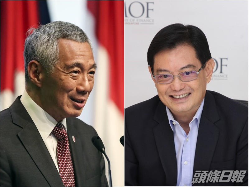 新加坡副總理王瑞傑(右)去信總理李顯龍,決定不擔任第四代領導班子的領軍人物。AP資料圖片/Facebook圖片