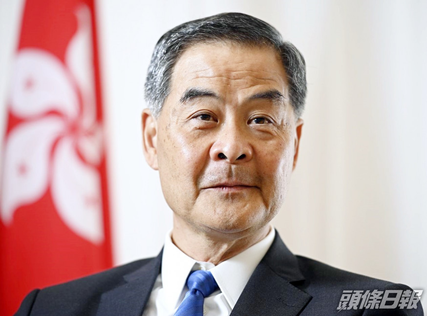 梁振英指,通關與否對一部份港人來說是「不痛不癢」。資料圖片