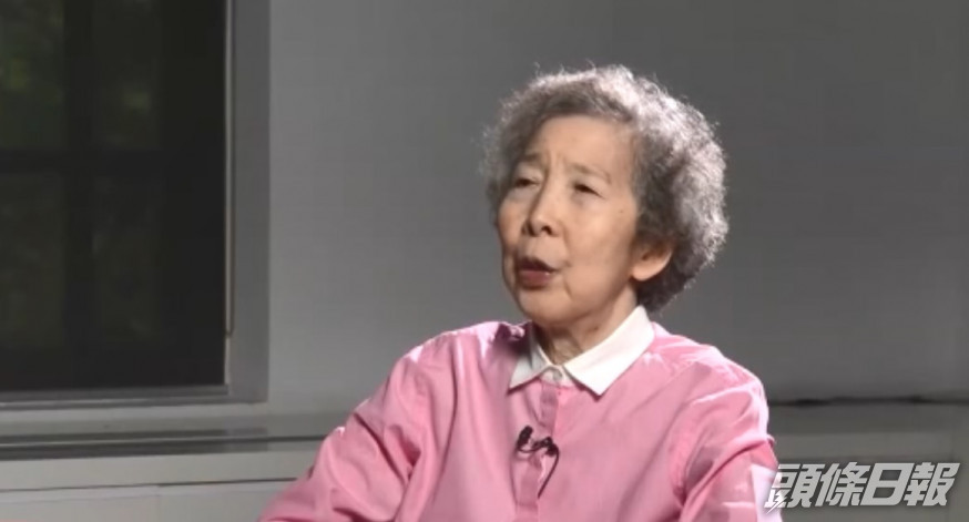 伍淑清接受內地央視訪問表示有國才有家。央視截圖