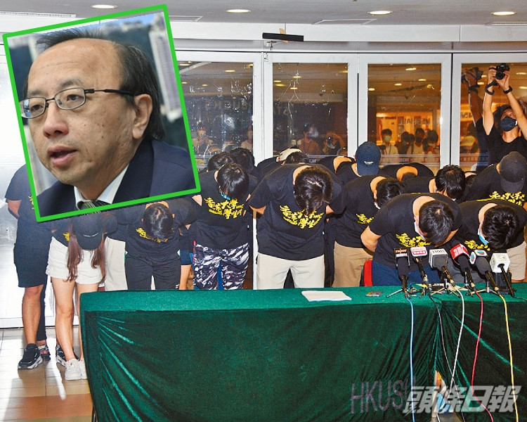 港大法律學院首席講師張達明(小圖)昨晚已即時辭任港大校務委員會委員。資料圖片