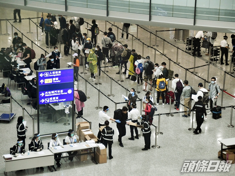 當局正研究為抵港及檢疫人士進行新冠病毒抗體檢驗。資料圖片