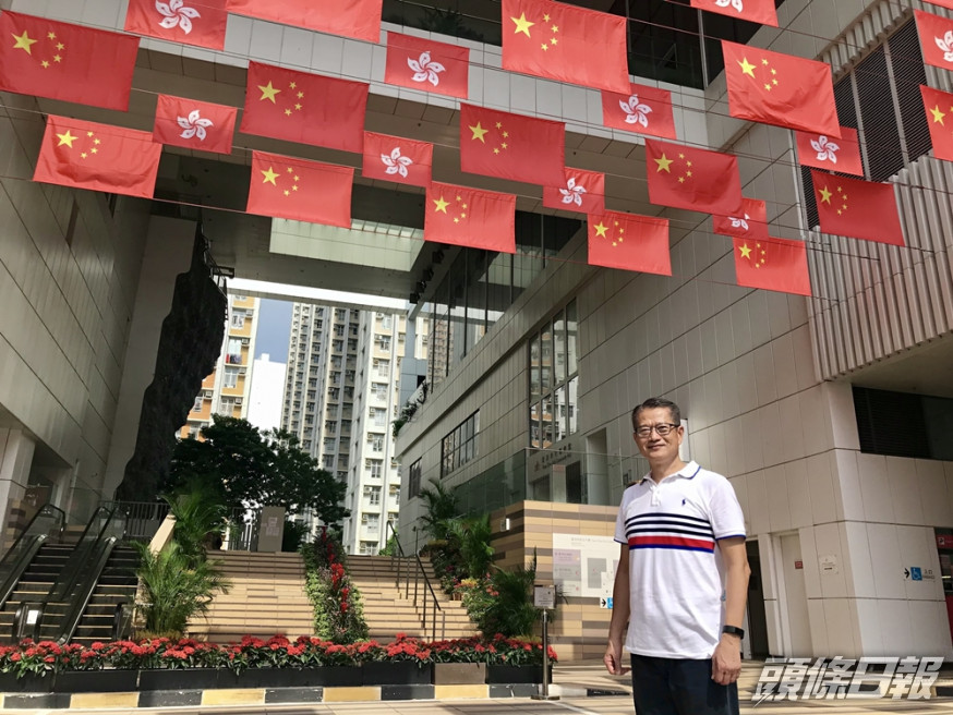 陳茂波指香港未來繫於國家發展,應自我創新緊貼國家所需。網誌圖片