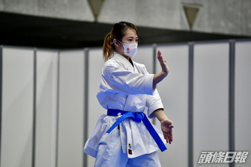 劉慕裳在東京奧運會女子個人形賽事中,勇奪一面銅牌。